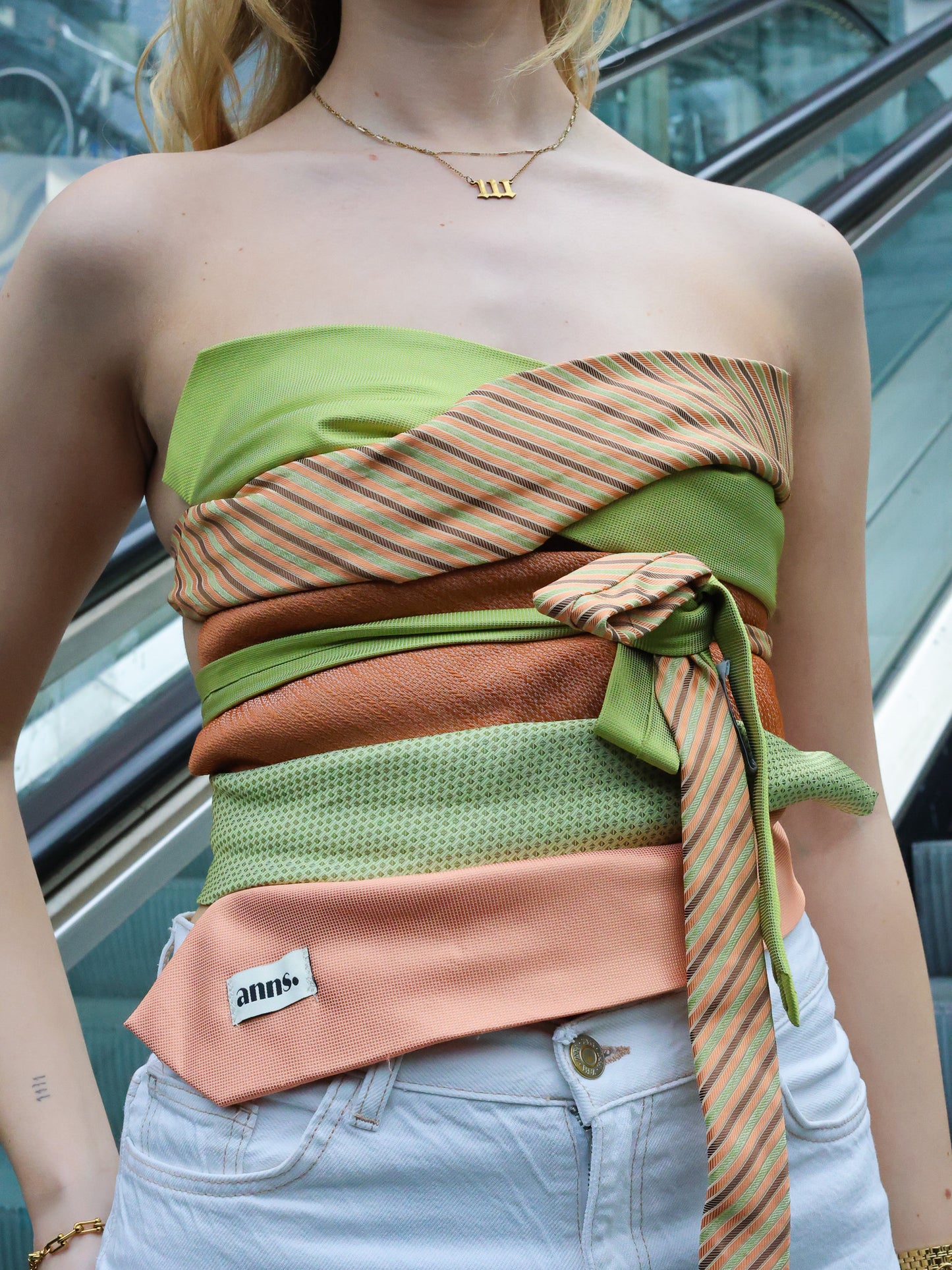 Tie Top in 'Pistache Princess'