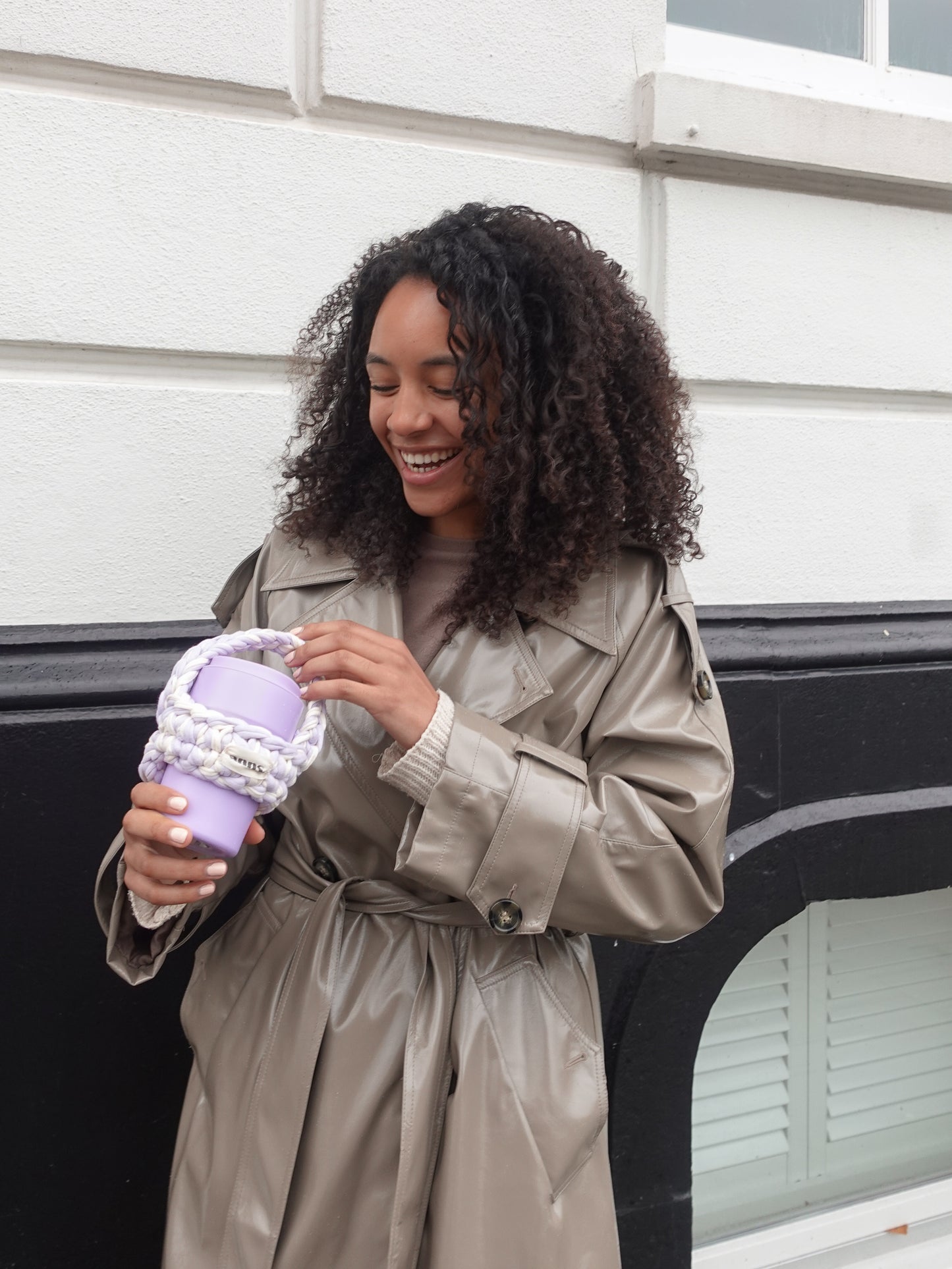 Cupholder in 'Neutral Lilac'