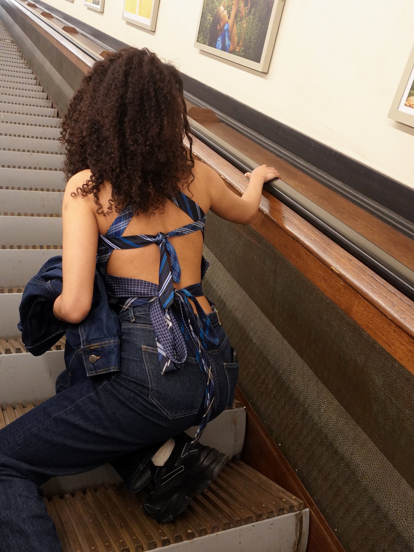 Tie Top in 'Clear Night'