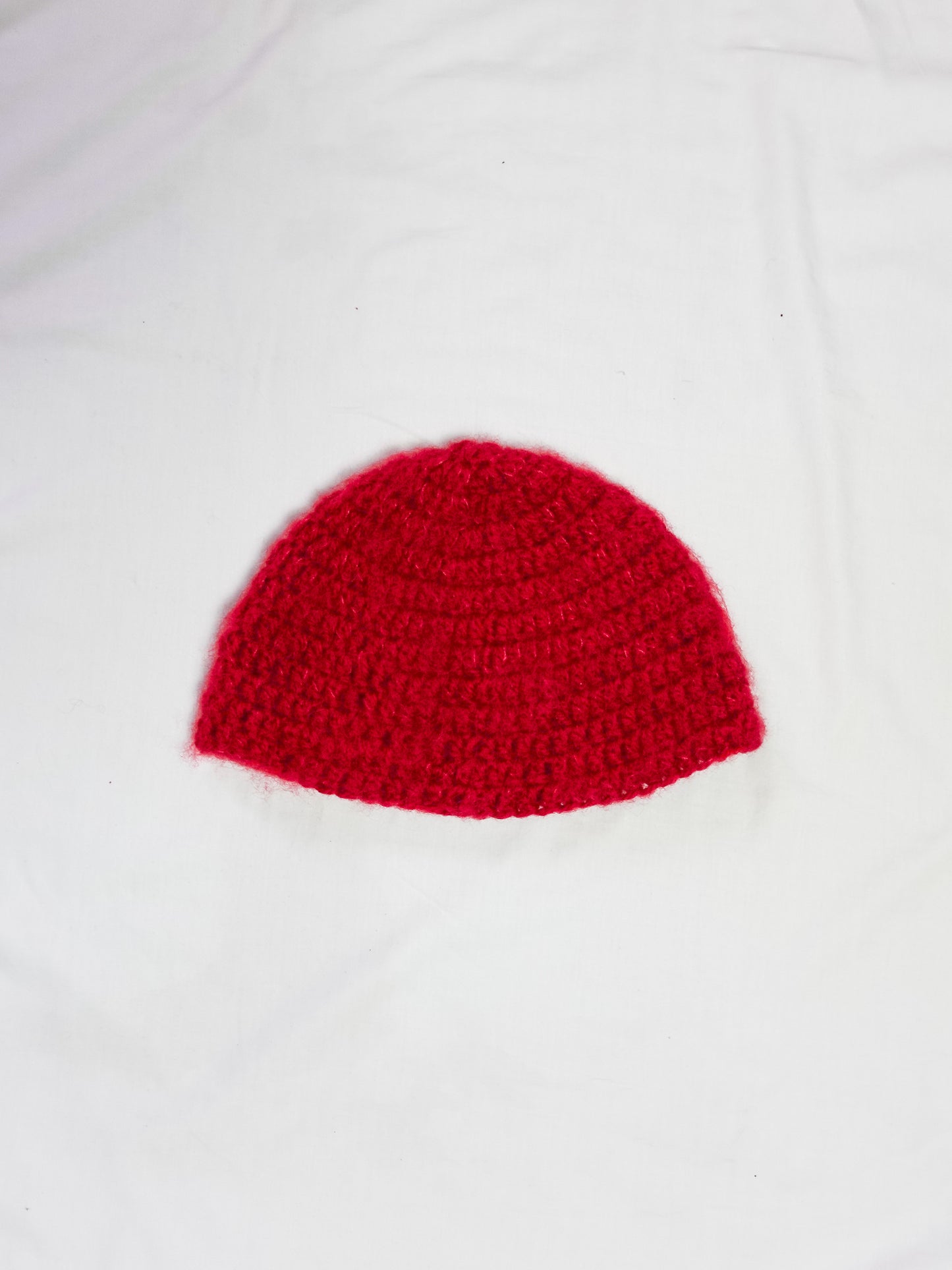 Beanie in 'Deep Rouge'