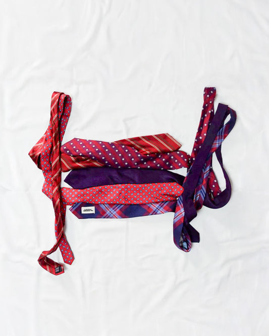 Tie Top in 'Merlot Muse'