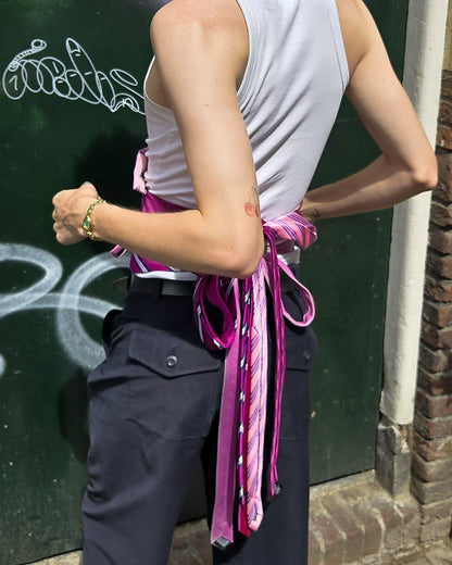 Tie Top in 'Fuchsia Fever'