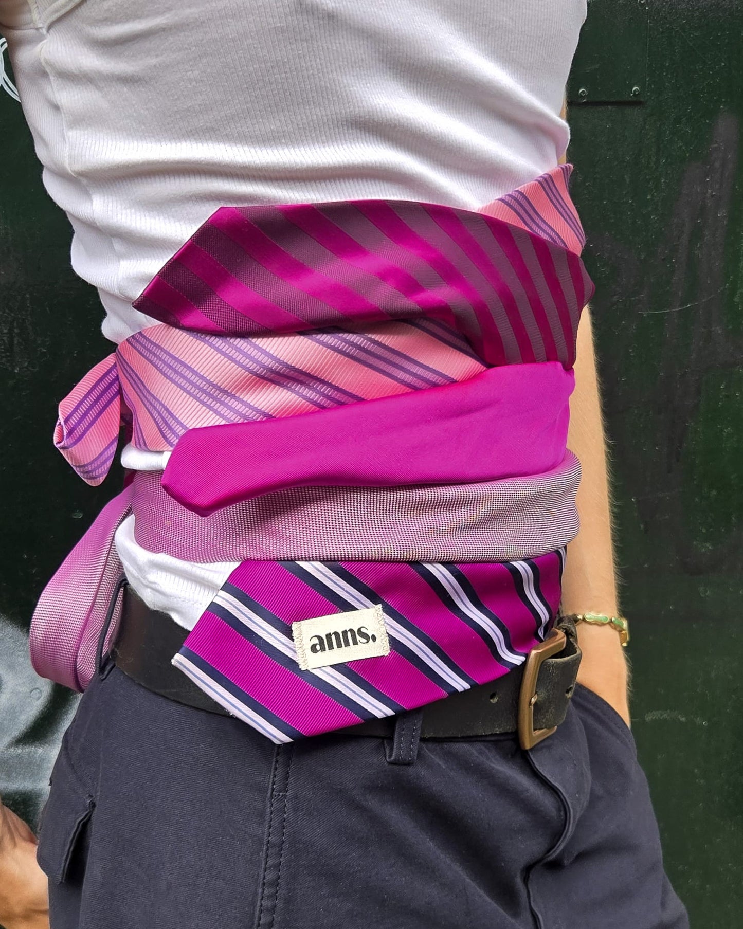 Tie Top in 'Fuchsia Fever'
