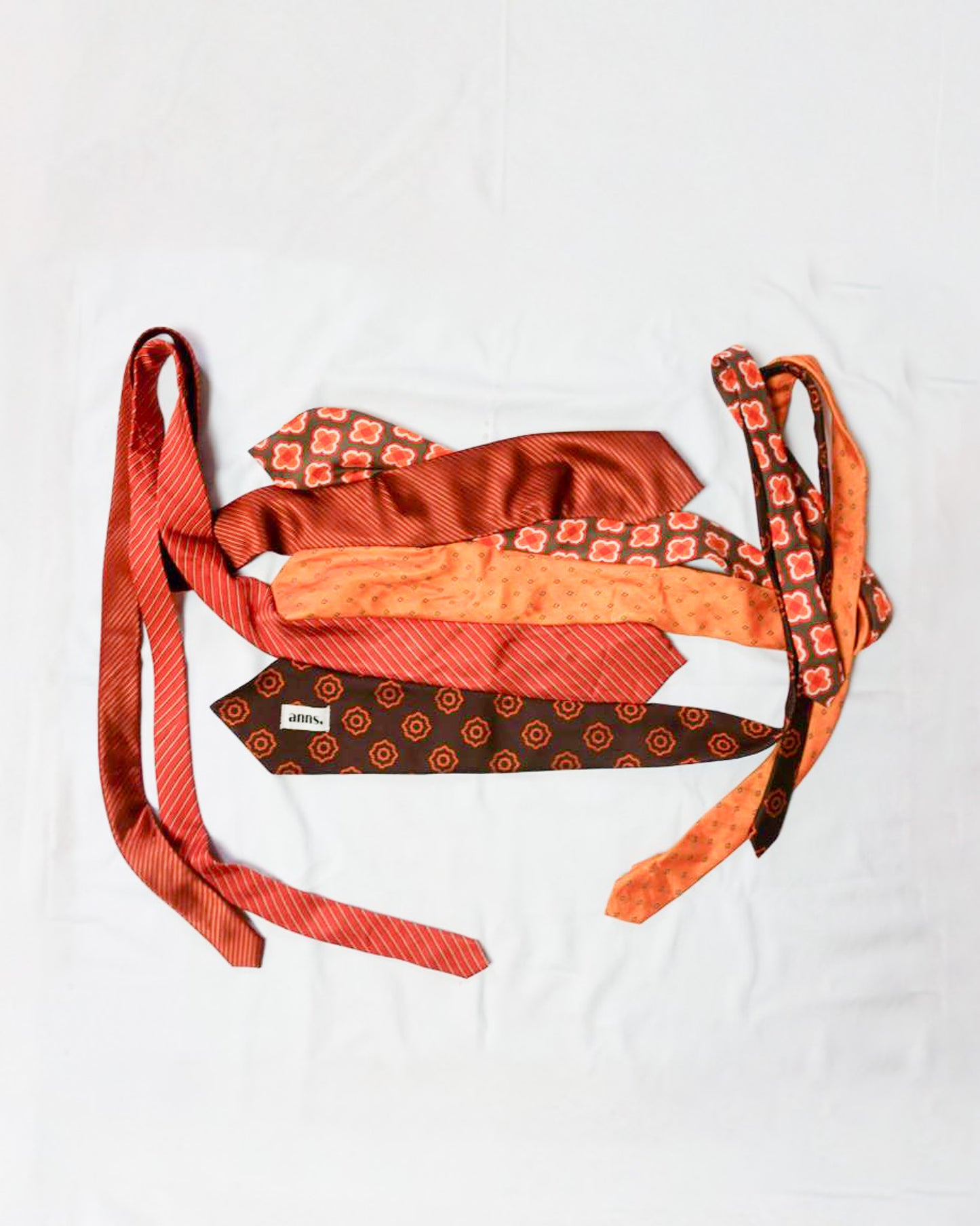 Tie Top in 'Sunset Orange'