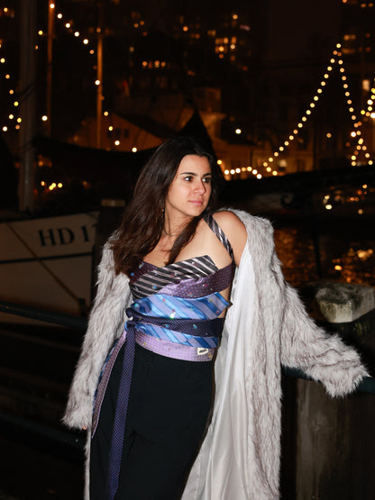 Tie Top in 'Galaxy Gaze'