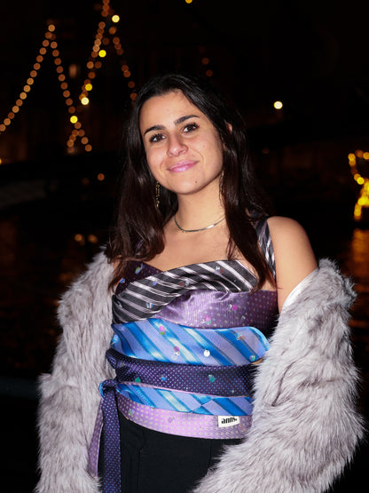 Tie Top in 'Galaxy Gaze'