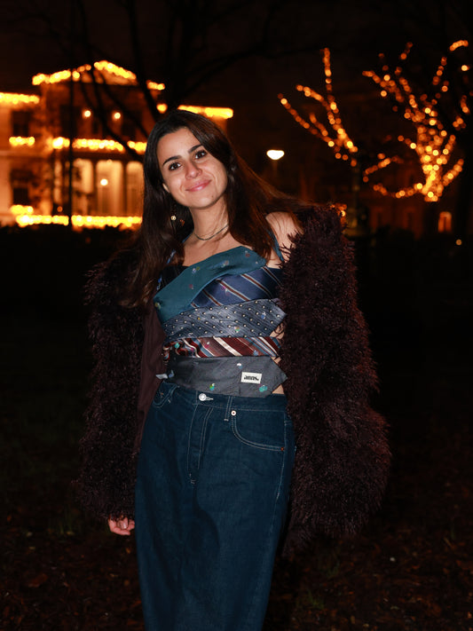 Tie Top in 'Stormy Night'