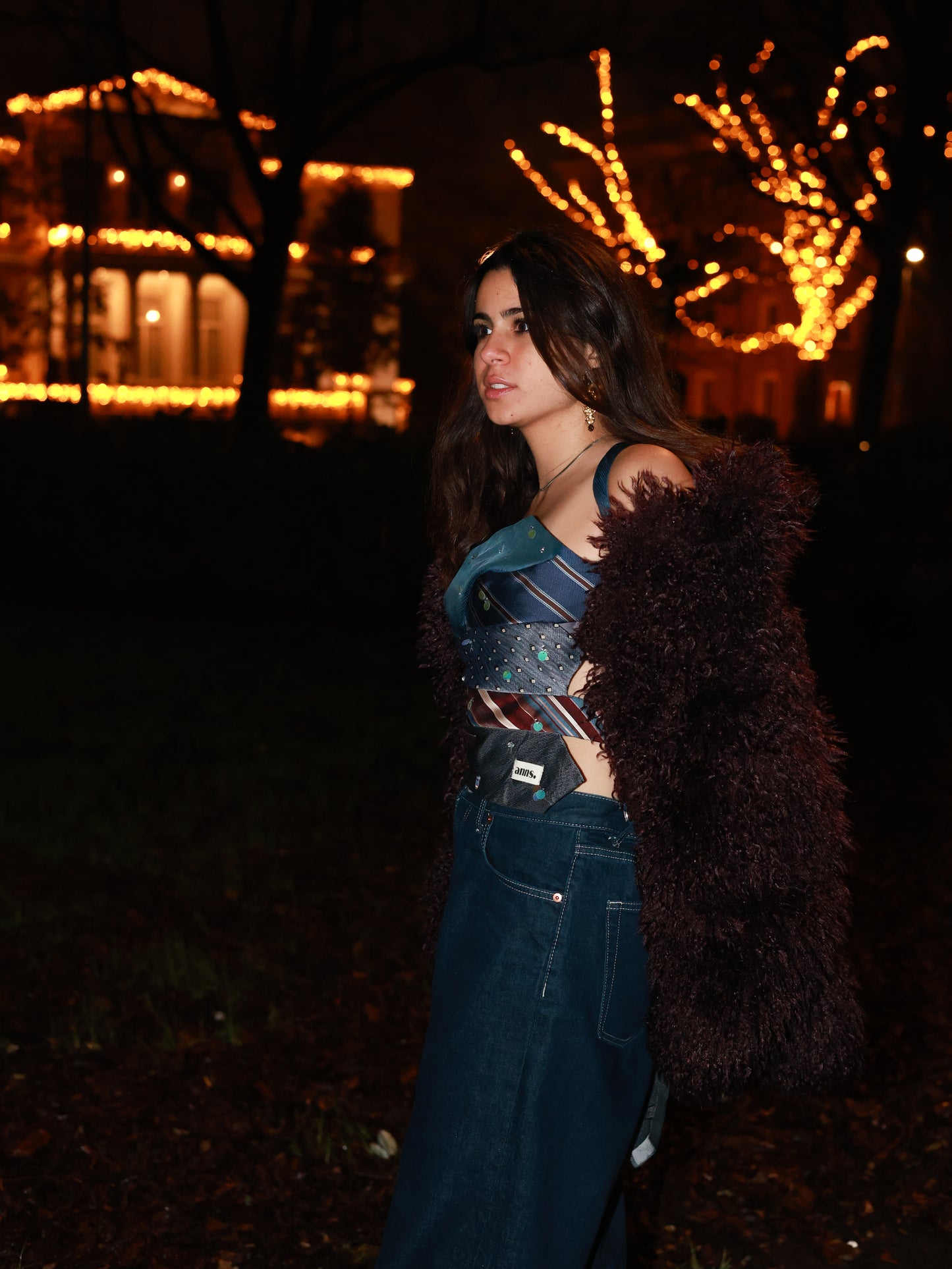 Tie Top in 'Stormy Night'