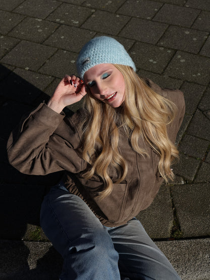 Beanie in 'Pale Sky'