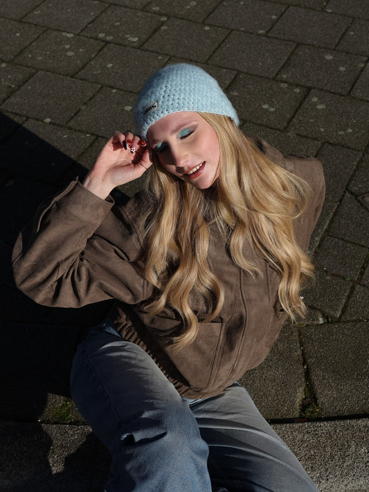 Beanie in 'Pale Sky'