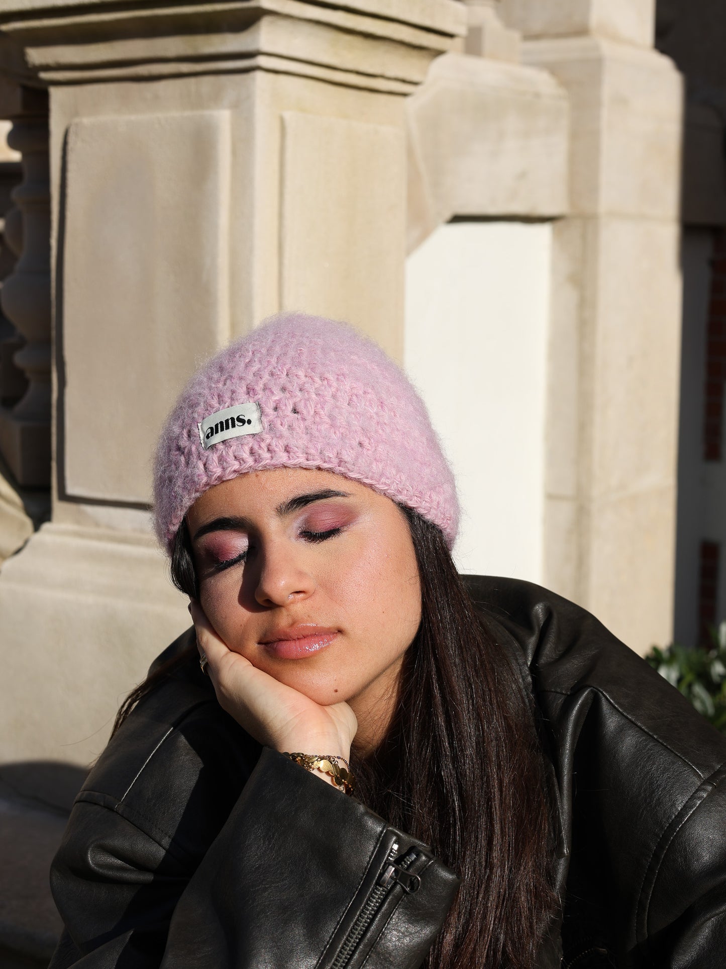 Beanie in 'Lavender Haze'