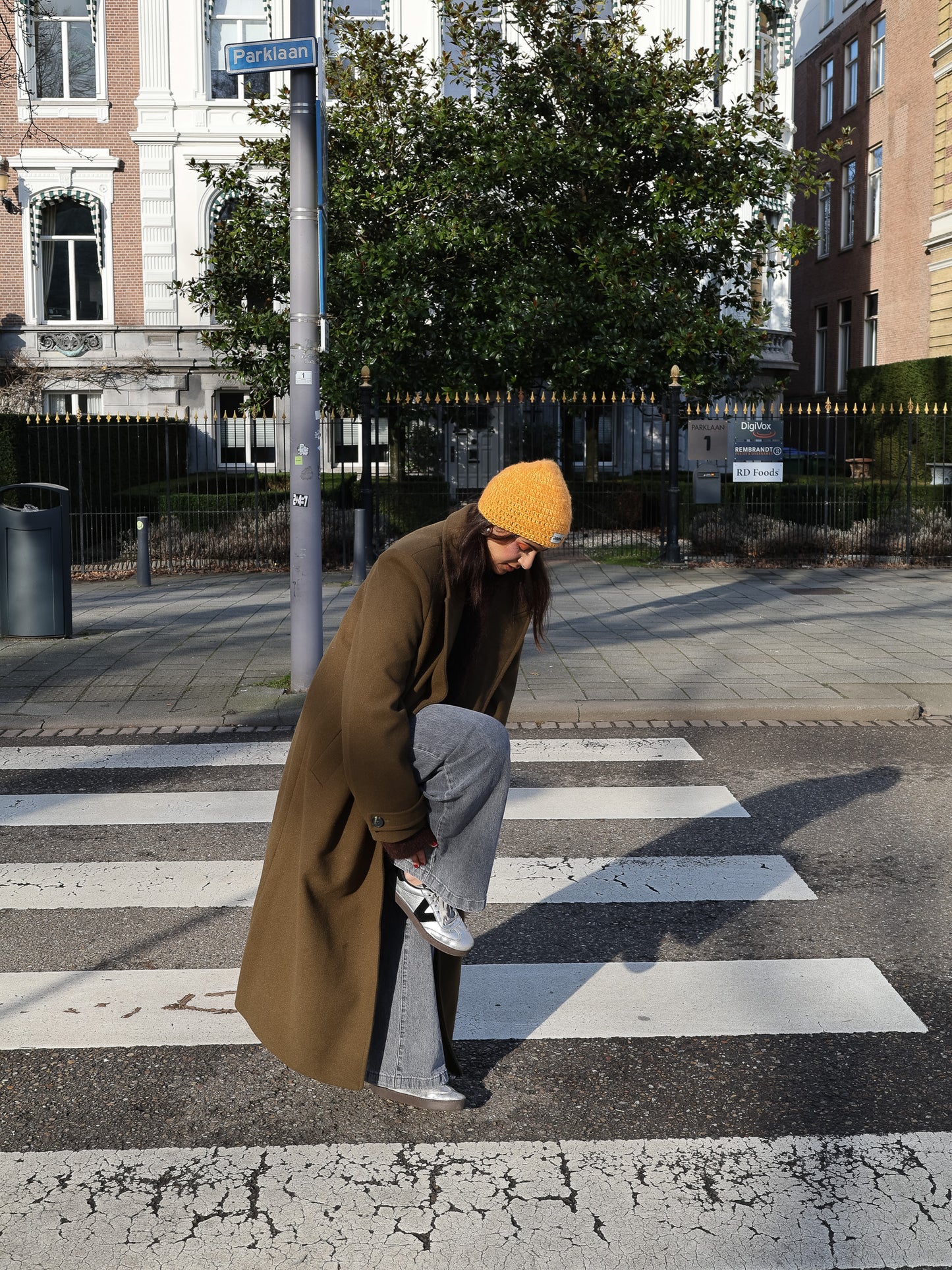 Beanie in 'Solar Mohair'