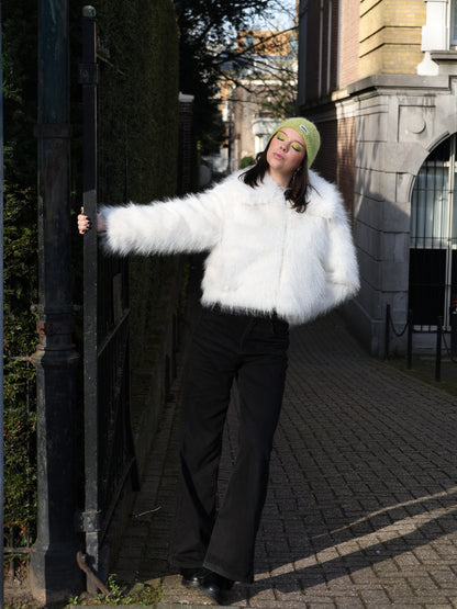 Beanie in 'Lime Zest'