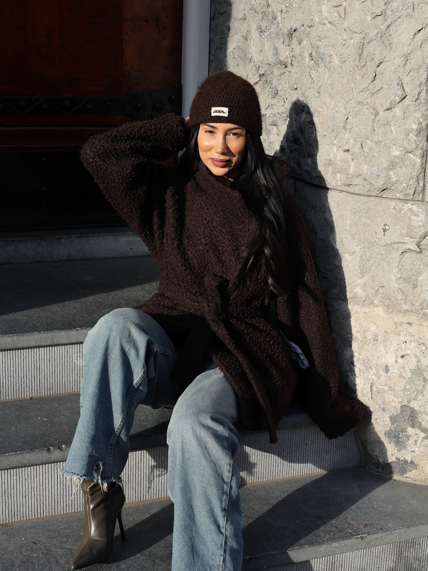 Beanie in 'Earthy Warmth'