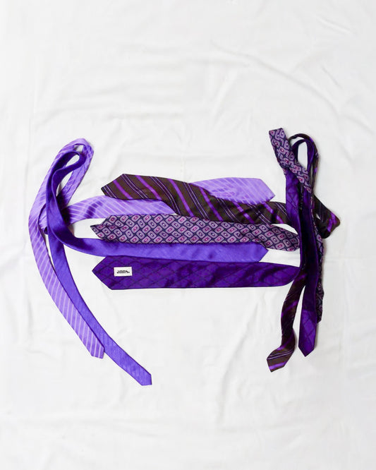 Tie Top in 'Electric Plum'
