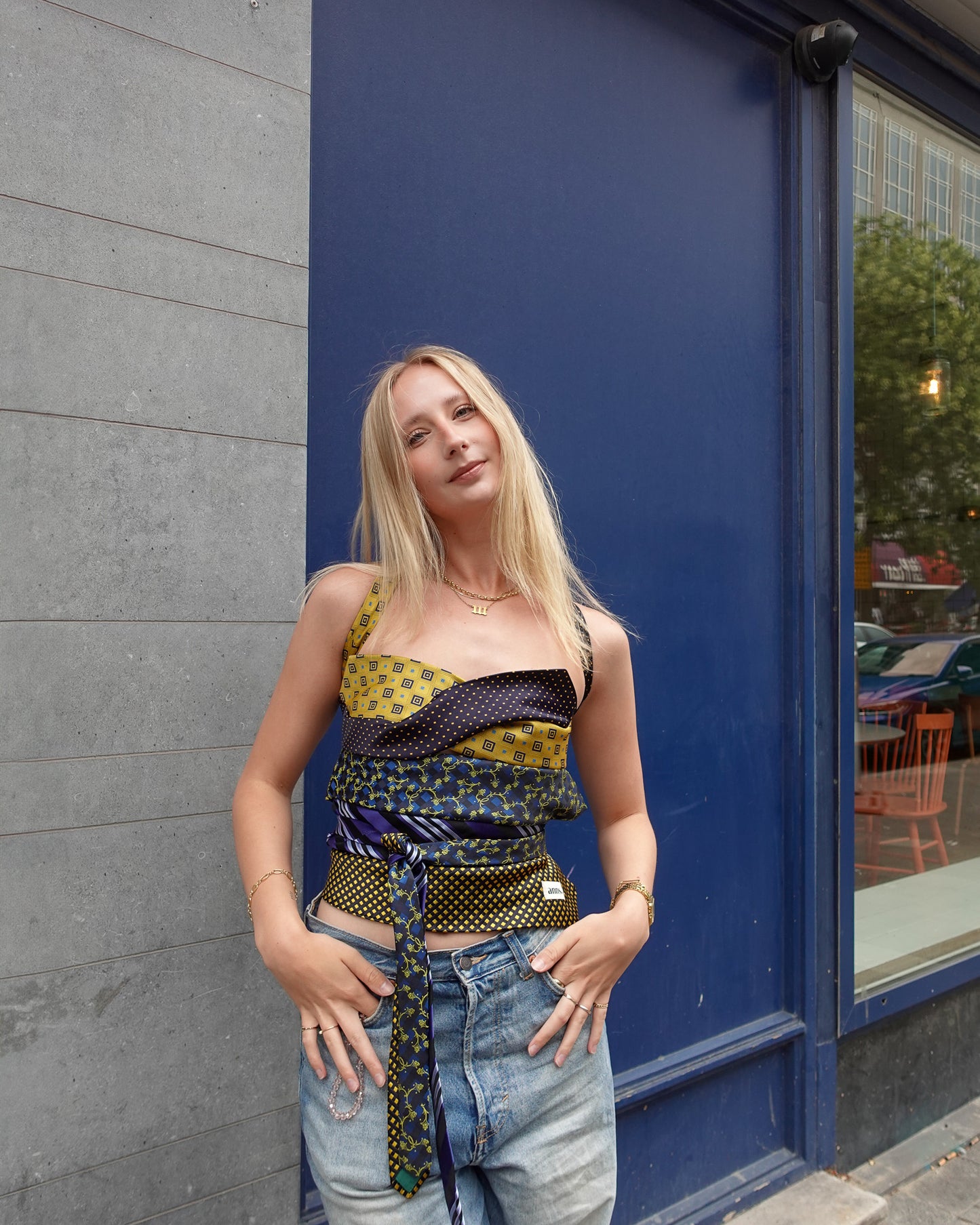Tie Top in 'Sunshock'