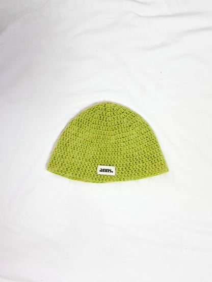 Beanie in 'Lime Zest'
