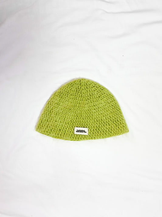 Beanie in 'Lime Zest'