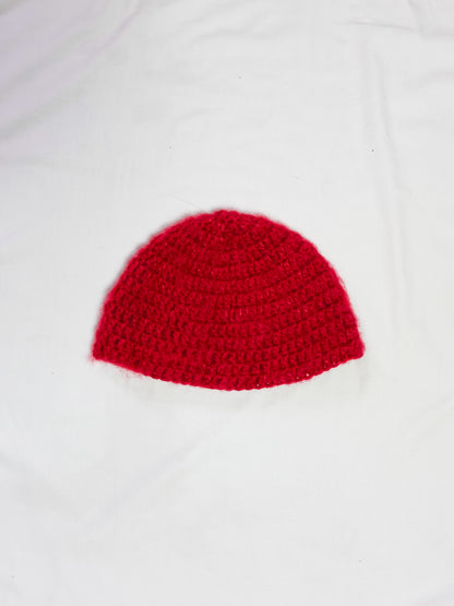 Beanie in 'Deep Rouge'