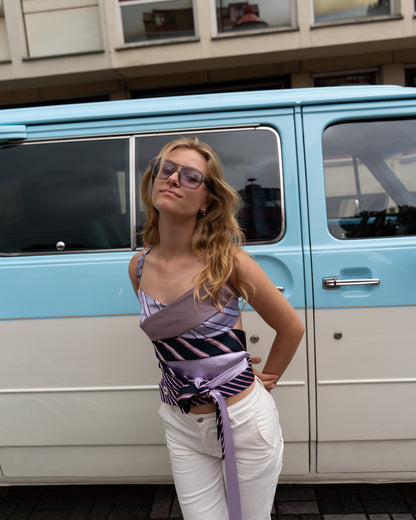 Tie Top in 'Lilac Mist'