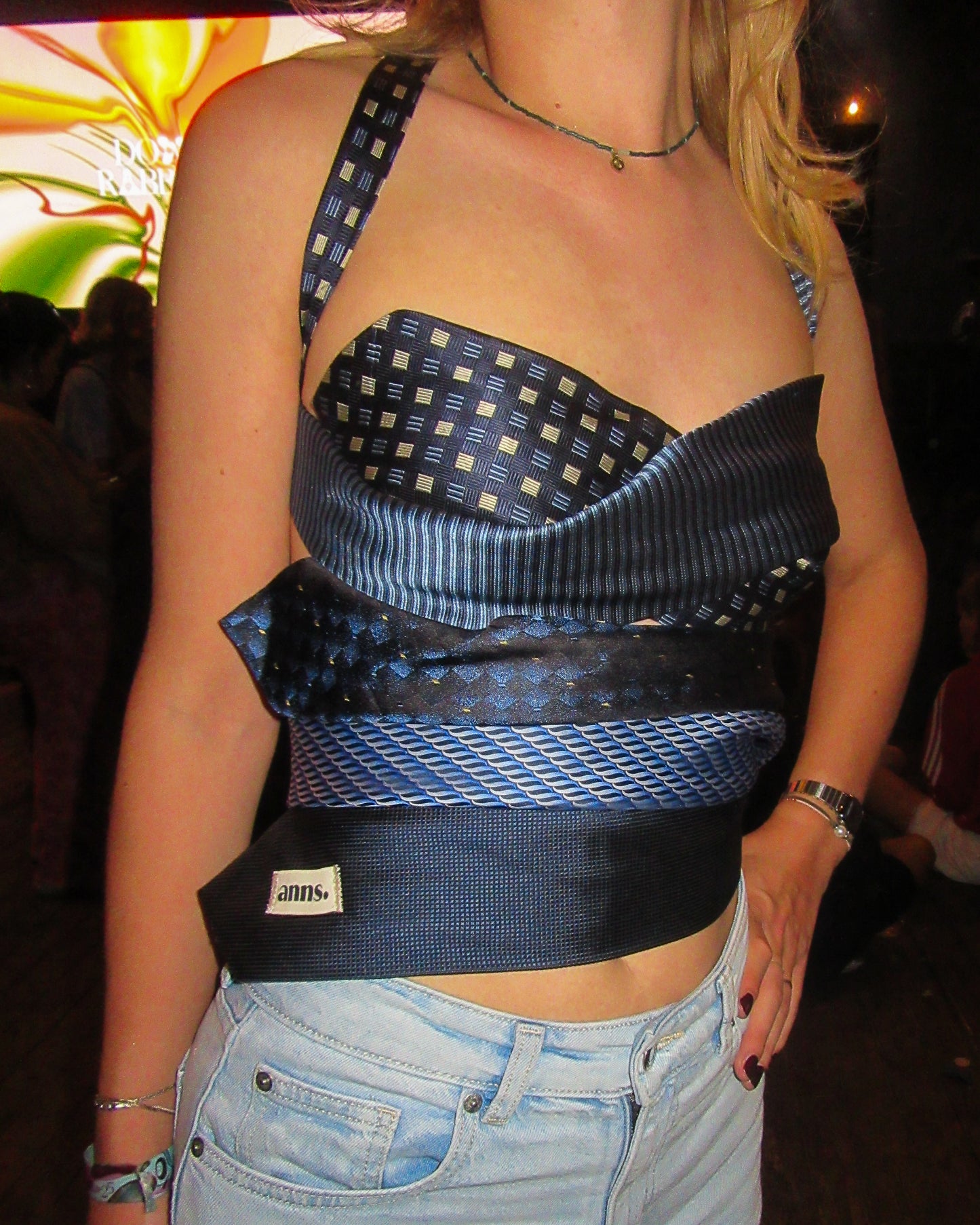 Tie Top in 'Sailor Navy'