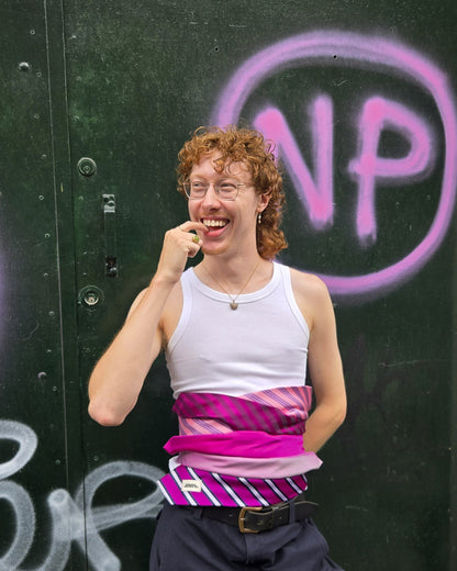 Tie Top in 'Fuchsia Fever'