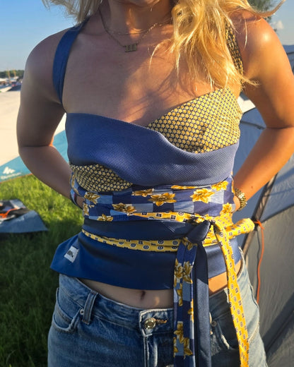 Tie Top in 'Flower Field'